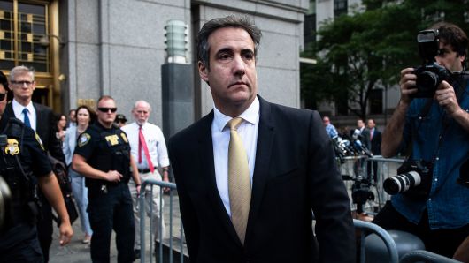 Cohen pleads guilty to campaign-finance violations as Manafort found guilty of tax fraud